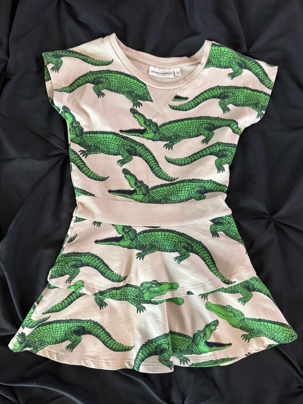 Mini Rodini Crocodile Print Kids Dress